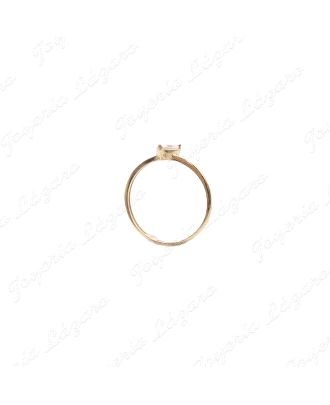 SORTIJA ORO 18 KTS SOLITARIO CIRCO CORAZON