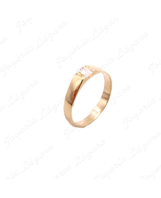 SORTIJA ORO 18 KTS SOLITARIO BEBÉ 1ª POSTURA