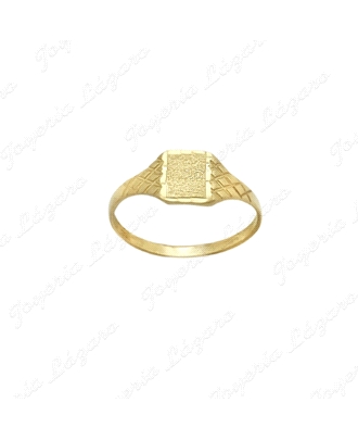 SORTIJA ORO 18 KTS SELLO BEBE