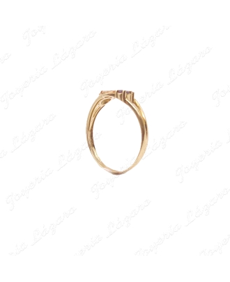 SORTIJA ORO 18 KTS MULTICOLOR CIRCONITAS