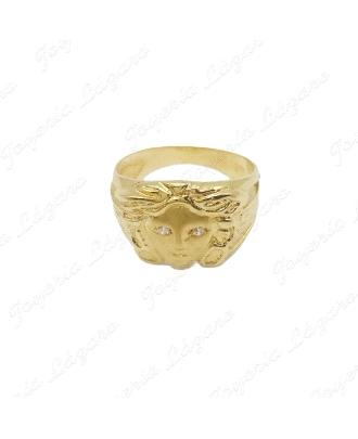 SORTIJA ORO 18 KTS MUSA+GRECA