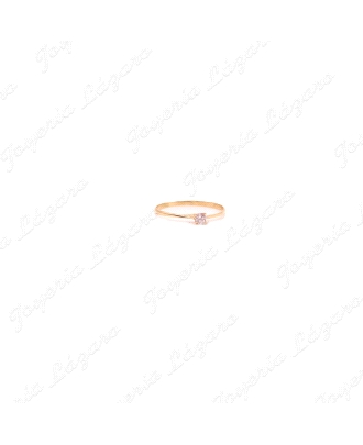 ORO 18 KTS SORTIJA SOLIT.