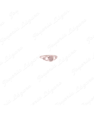 ORO 18 KTS SORTIJA  BLANCO