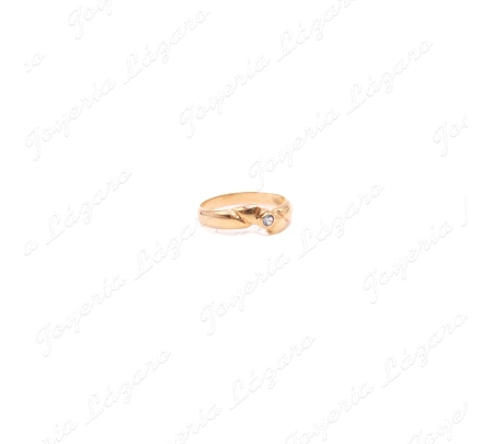 SORTIJA 18KTS SOLITARIO BOCEL