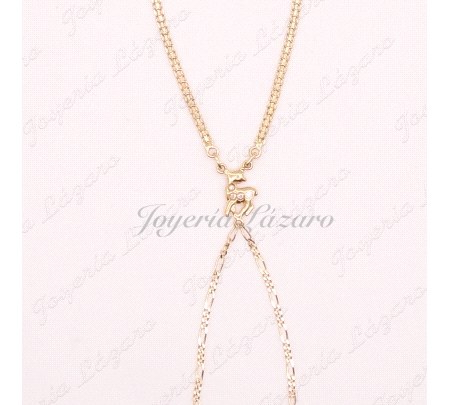 PULSERA ROMANA 18KTS bambi
