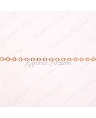 PULSERA ORO 18KTS CIRCULITOS CALADOS