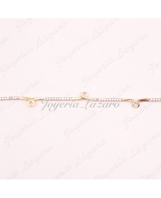 PULSERA 18KTS LAZOS