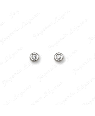 PEND. TORN. ORO BLC. 18 KTS DONUTS CIRCO CENTRO