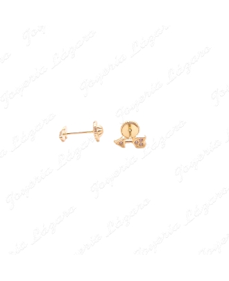 PEND. TORN. ORO 18 KTS FLECHA CIRCO 7.5MM