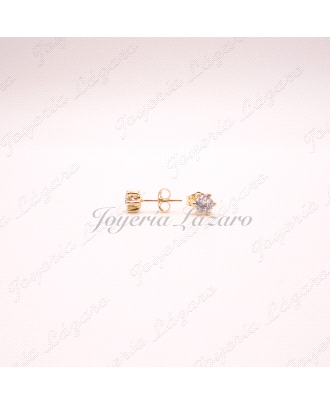 ORO 18 KTS PEND. PRES. CIRCO 4MM /6GARRAS