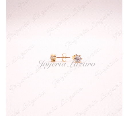 ORO 18 KTS PEND. PRES. CIRCO 4MM /6GARRAS