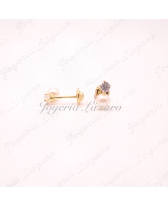 ORO 18 KTS PEND. TORN. PERLA +CIRCO TUYY