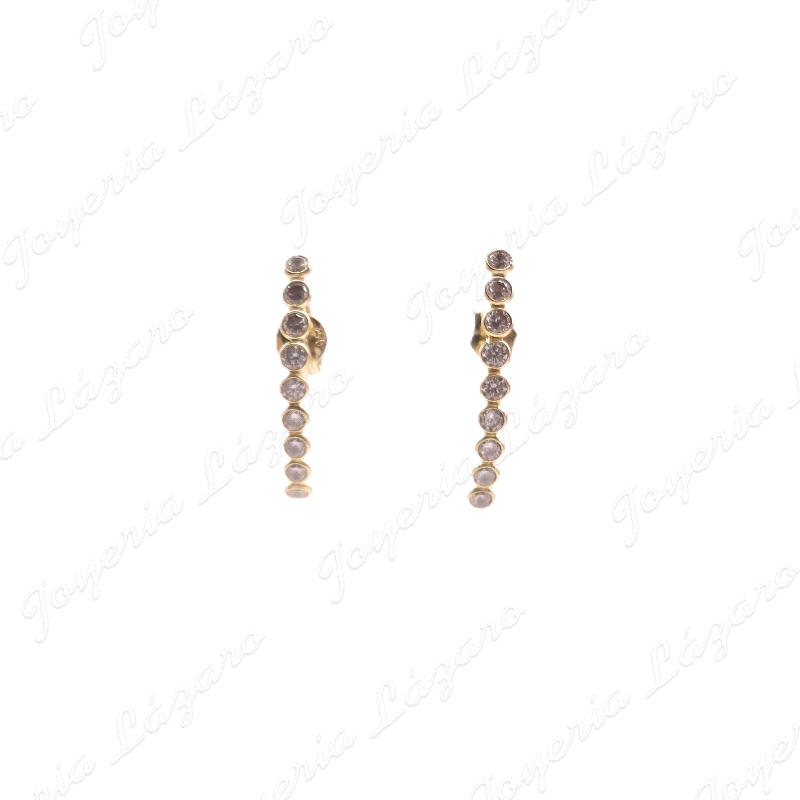 ORO 18 KTS PEND. SEÑORA RECTO PALO CIRCO