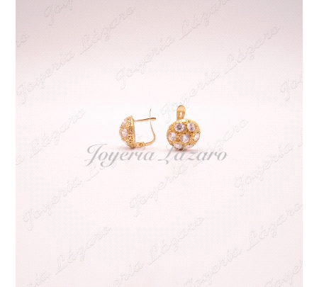 ORO 18 KTS PEND. SEÑORA CAT. BIC. CIRCO