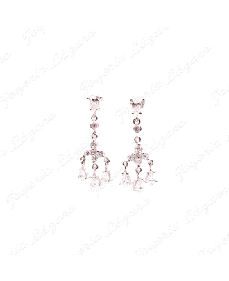 PEND. 18KTS BLANCO CIRCONITAS CAIRELES