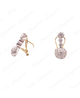 PEND. 18KTS BL. OMEGA CIRCO NOVIA