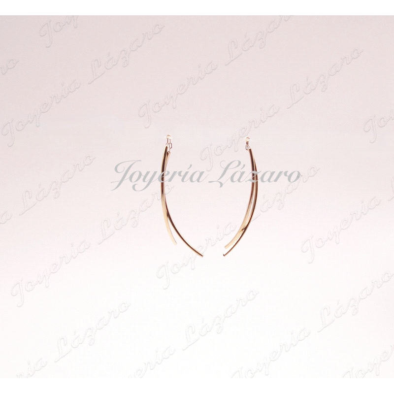 ORO 18 KTS PEND. LARGOS BARRA CADENA