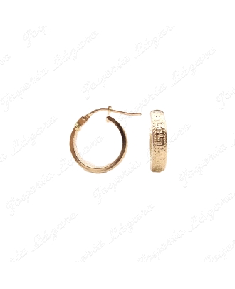 AROS TABLA CON GRECA VERSA. DENTRO Y FUERA, 4mm. ancho X 20mm diametro interior