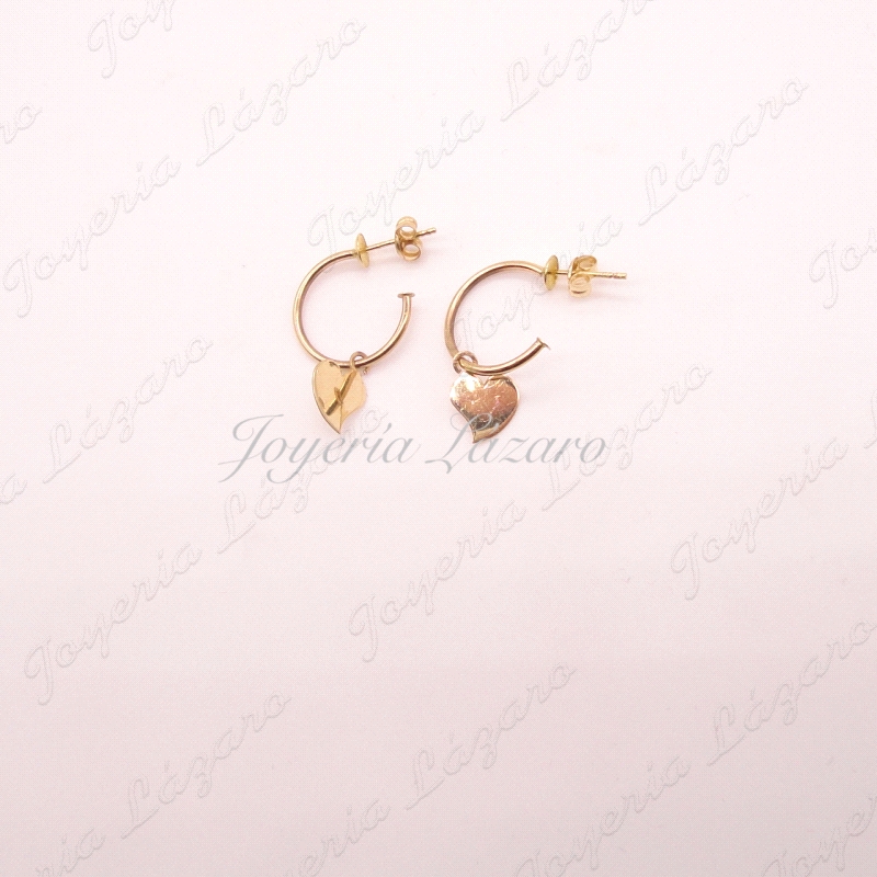 PEND. 18KTS AROS PRES CORAZON