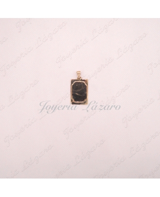 PLACA 18KT MATE/BRILLO