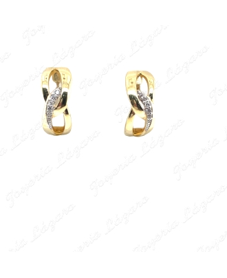 PEND. ORO 18 KTS 2ESLABONES UNO CON CIRCO. PRES.