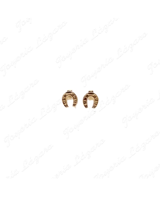 PEND. ORO 18 KTS HERRADURA 7X9 PRESION