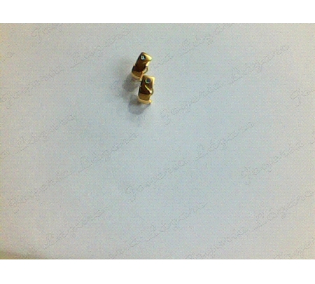 ORO 18 KTS PENDIENTES SRA.CIRCO PEQUEÑA OMEGA