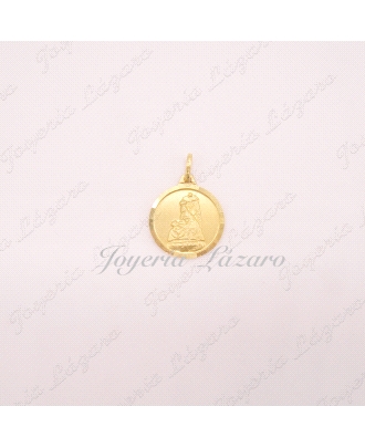 ORO 18 KTS MEDALLA ESCAPULARIO,V ANGUSTIAS