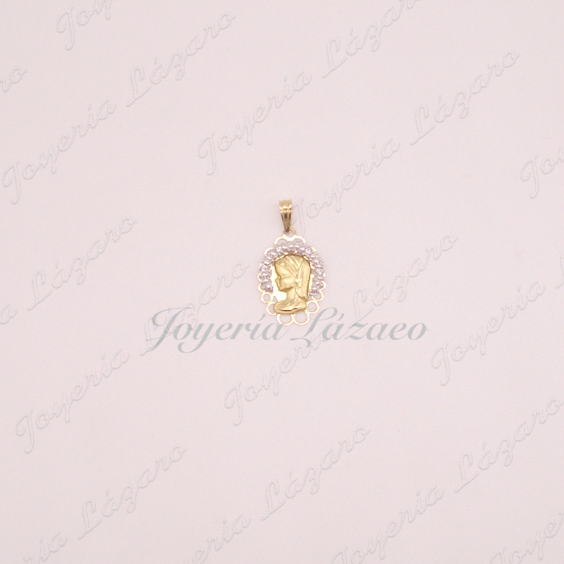 ORO 18 KTS MEDALLA V,NIÑA CIRCO