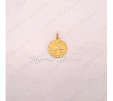 ORO 18 KTS MEDALLA S. BENITO