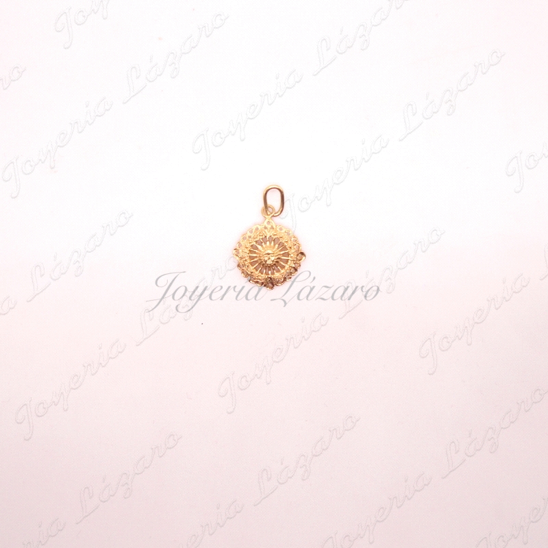 MEDALLA 18KT SOL PORTOCARRERO