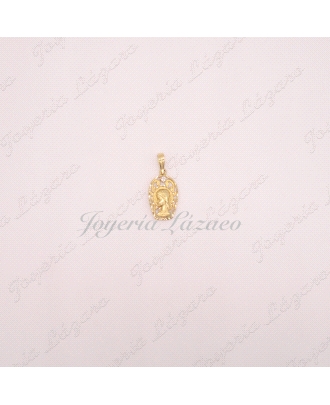 MEDALLA 18KTS V NIÑA