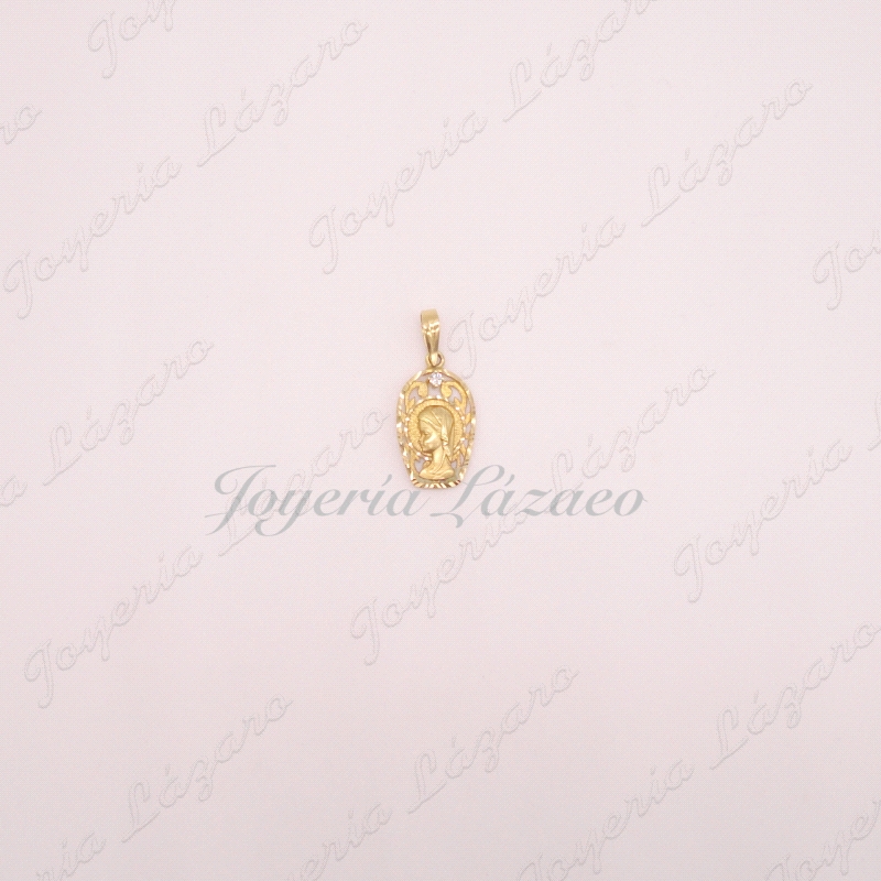 MEDALLA 18KTS V NIÑA