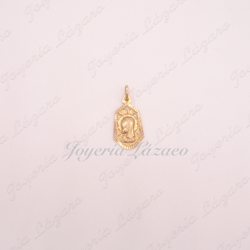 MEDALLA 18KTS V NIÑA