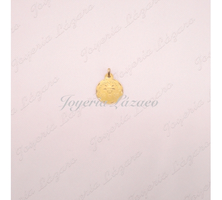 MEDALLA 18KTS COMUNION/CALIZ/RH