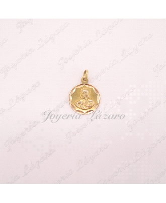MEDALLA 18KTS ESCAPULARIO
