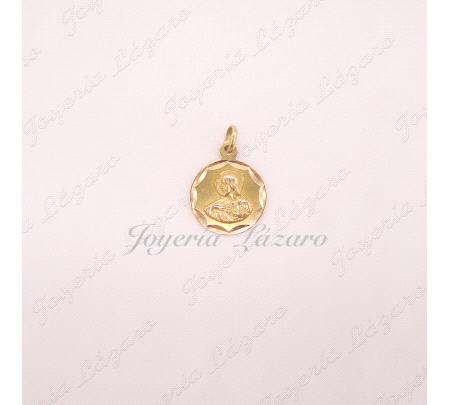 MEDALLA 18KTS ESCAPULARIO