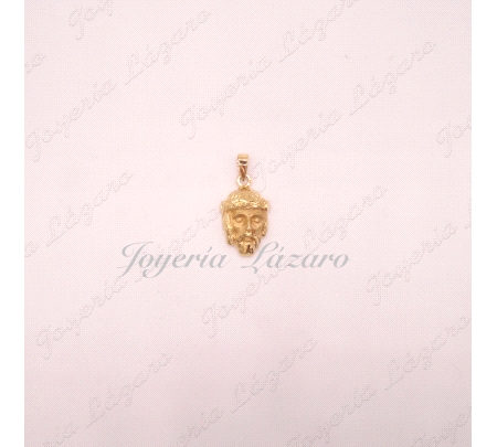 MEDALLA 18KTS ROSTRO CRISTO