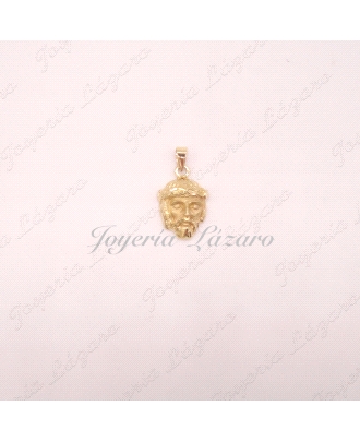 MEDALLA 18KTS ROSTRO CRISTO