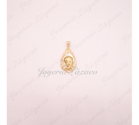 MEDALLA 18KTS V. NIÑA