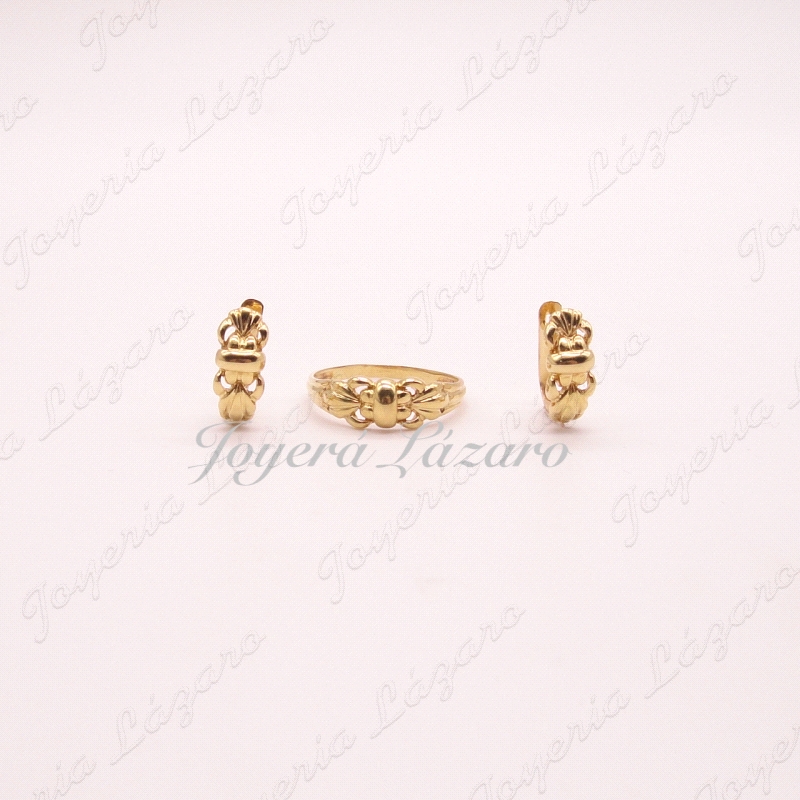 JUEGO 18KTS P+S CALADO