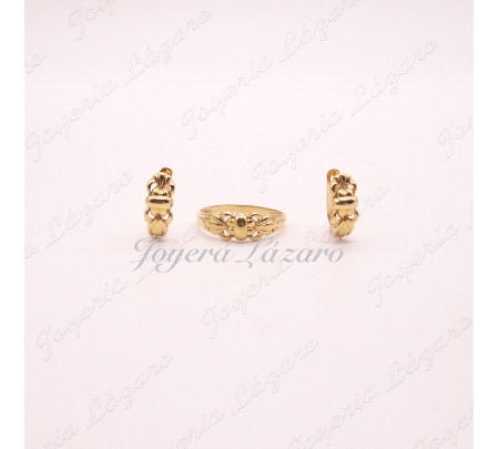 JUEGO 18KTS P+S CALADO