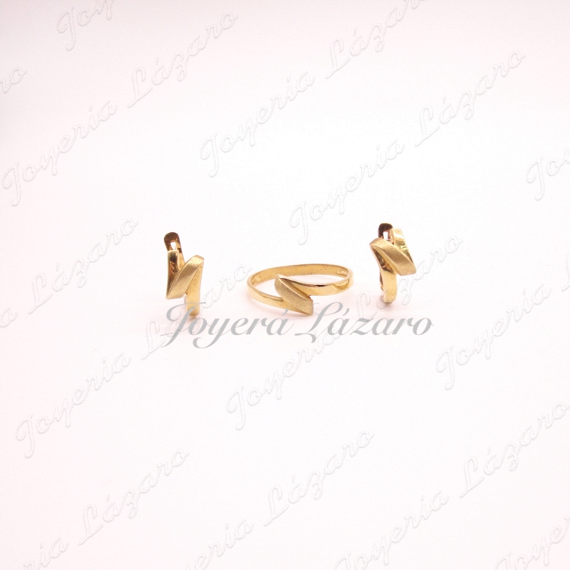 JUEGO 18KTS P+S HEBILLA