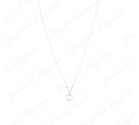 ORO 18 KTS GARGANTILLA ZIRCO 5MM