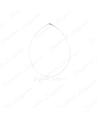 GARGANTILLA 18KTS FINA RIGIDA CABLE