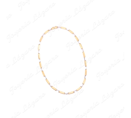 GARGANTILLA 18KTS BICOLOR