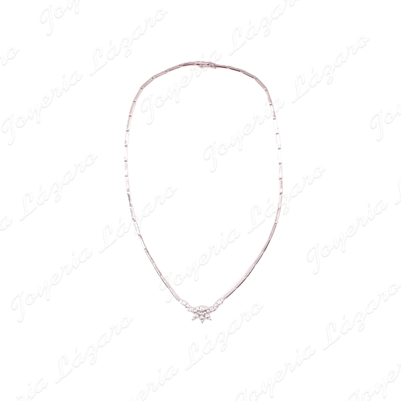 GARGANTILLA  18KTS BL. NOVIA