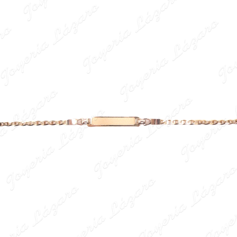PULSERA 18KT BIC.ESCLAVA BEBÉ 2º POSTURA