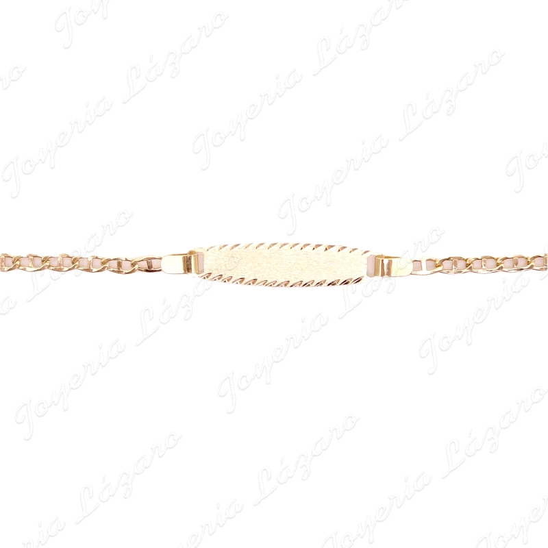 ESCLAVA BEBE 12.5CM ORO 18 KTS ANCLA