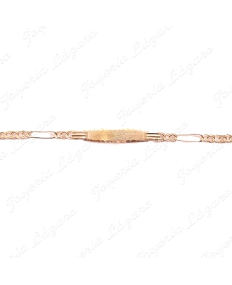 ESCLAVA BEBE ORO 18 KTS 3X1 HUNGARINA